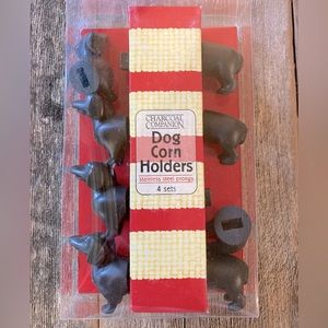Dachshund Corn Holder | Dog Corn on the Cob Holder 4 total New In Box